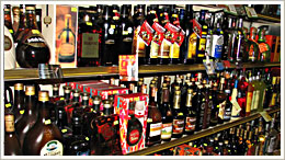 enormous selection of fine wines from brazil, australia, california, wines from around the world